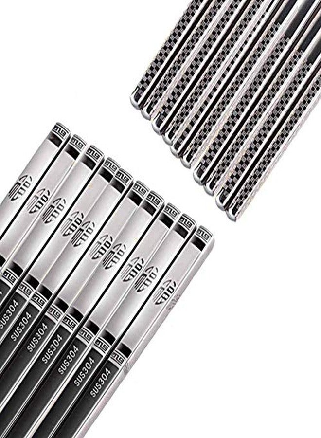 Iktu Designer Steel Chopstick (5, Pair) - Image 1